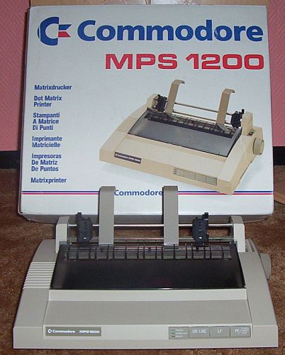 Drucker MPS 1200 für die 8bit Rechner von Commodore